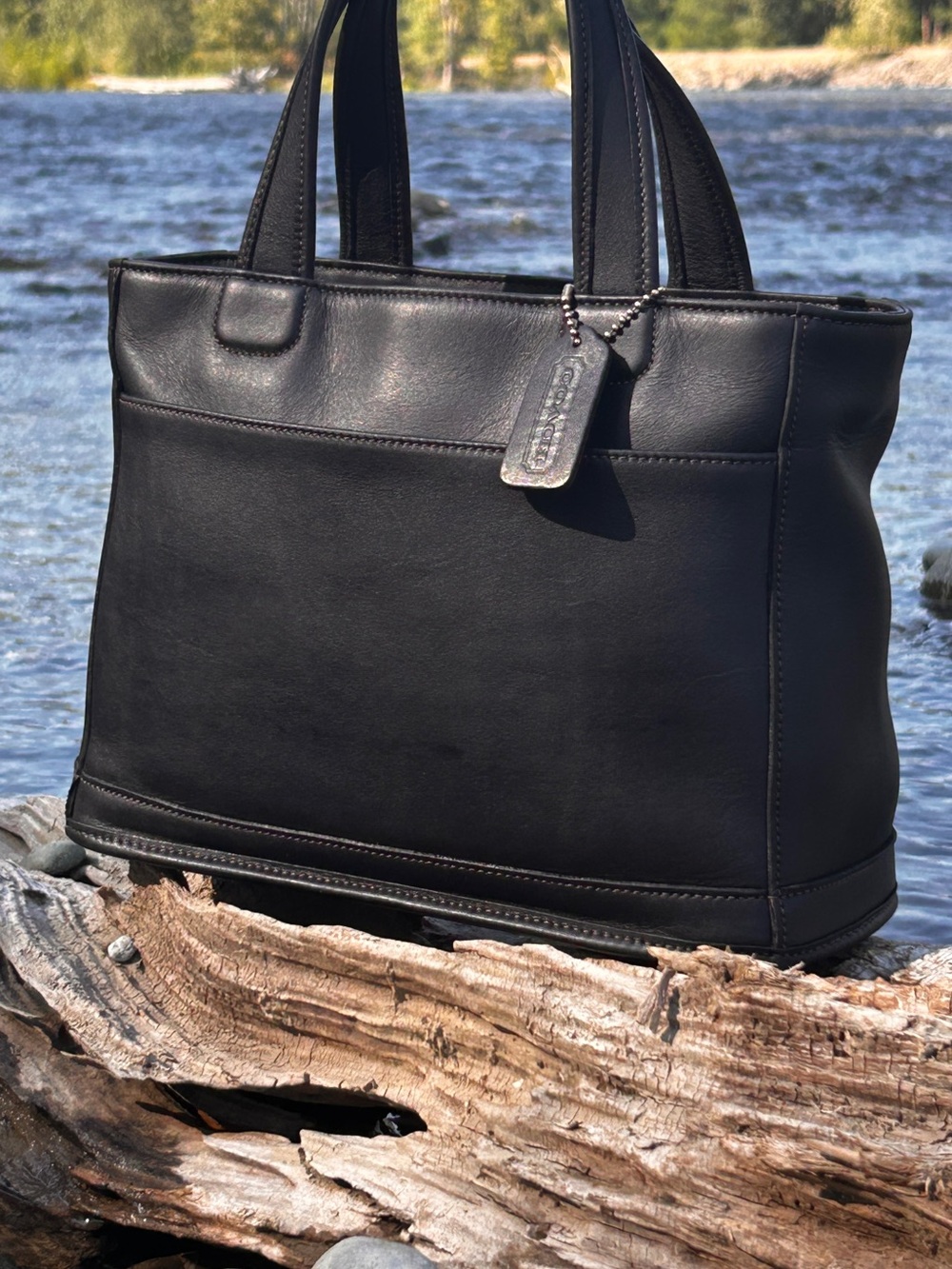 Vintage Coach 9303 Bleecker Satchel - Restored by RiverTanned — Made in the USA